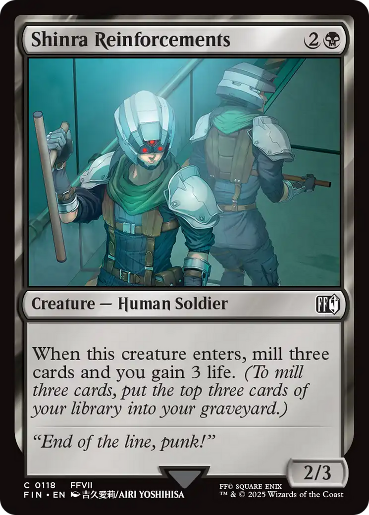 Shinra Reinforcements (FIN) 118