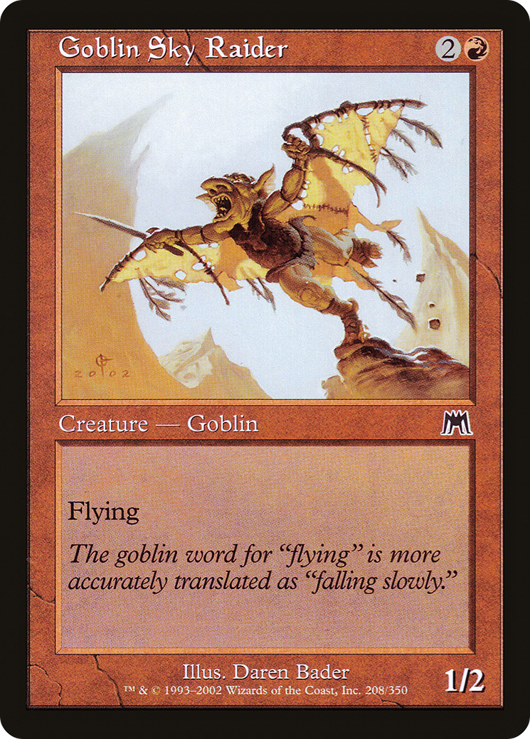 Goblin Sky Raider (ONS) 208 - WZRD TCG