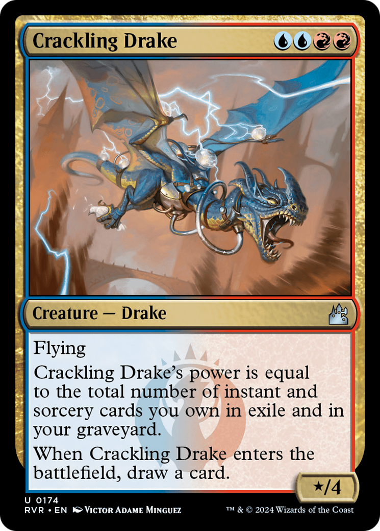 Crackling Drake (RVR) 174 - WZRD TCG
