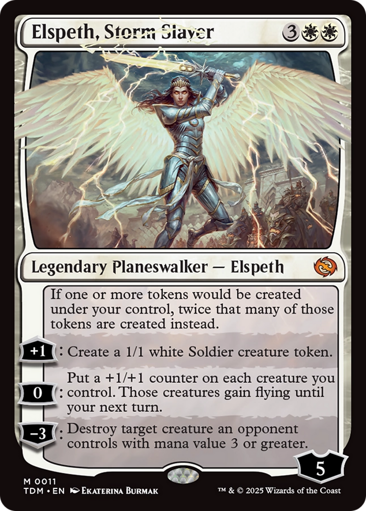 Elspeth, Storm Slayer (TDM) 11 - WZRD TCG