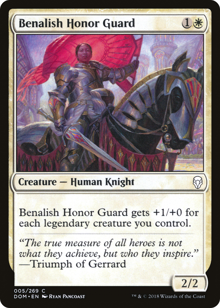 Benalish Honor Guard (DOM) 5 - WZRD TCG