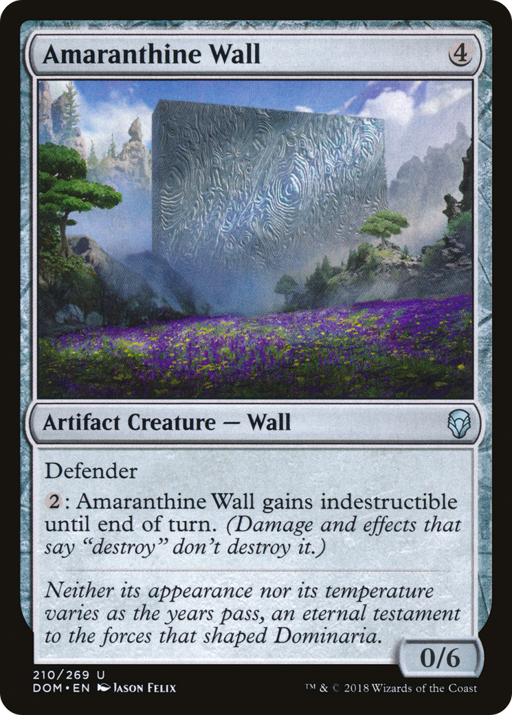 Amaranthine Wall (DOM) 210 - WZRD TCG