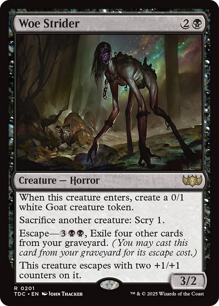 Woe Strider (TDC) 201 - WZRD TCG
