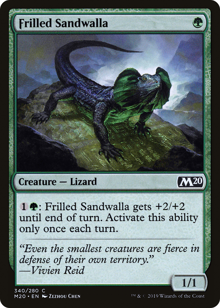 Frilled Sandwalla (M20) 340