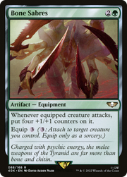 Bone Sabres (40K) 88 - WZRD TCG
