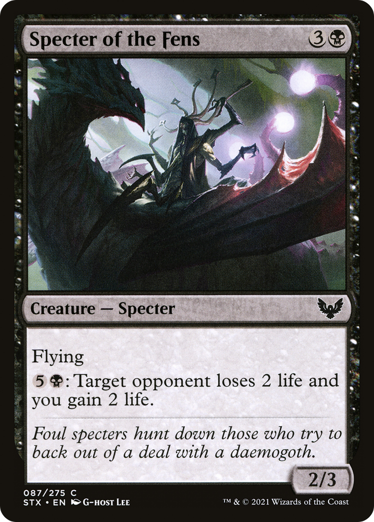 Specter of the Fens (STX) 87 - WZRD TCG
