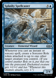 Splashy Spellcaster (WOE) 70 - WZRD TCG