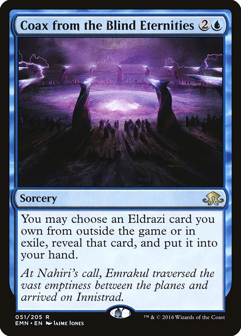 Coax from the Blind Eternities front