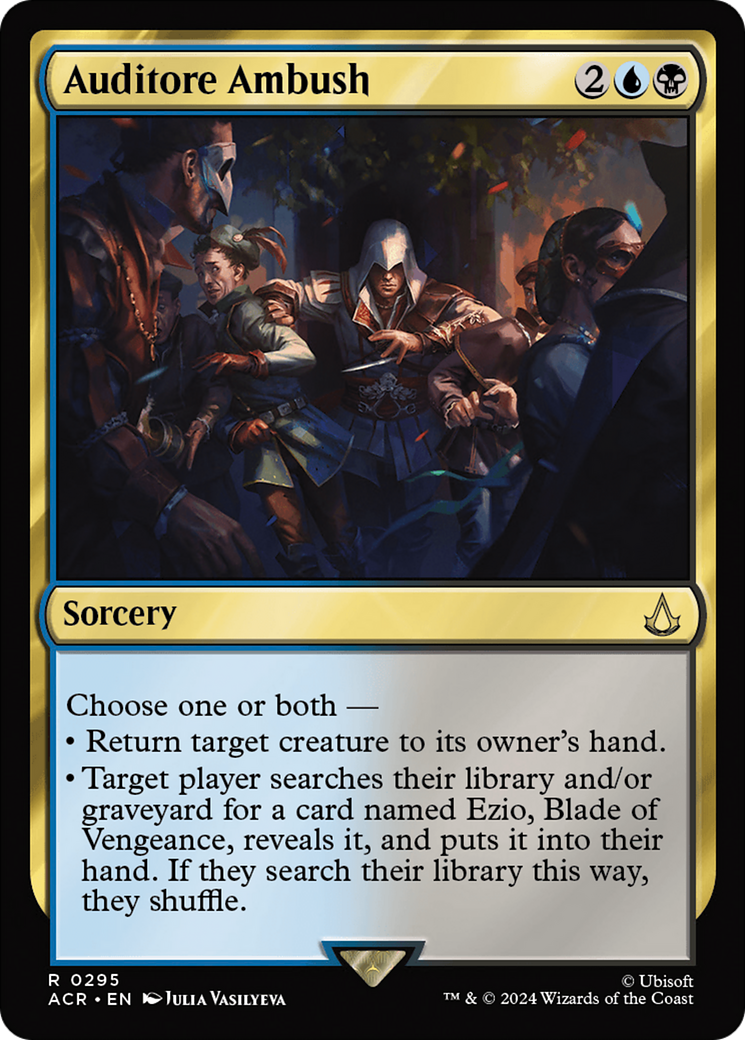 Auditore Ambush (ACR) 295 - WZRD TCG