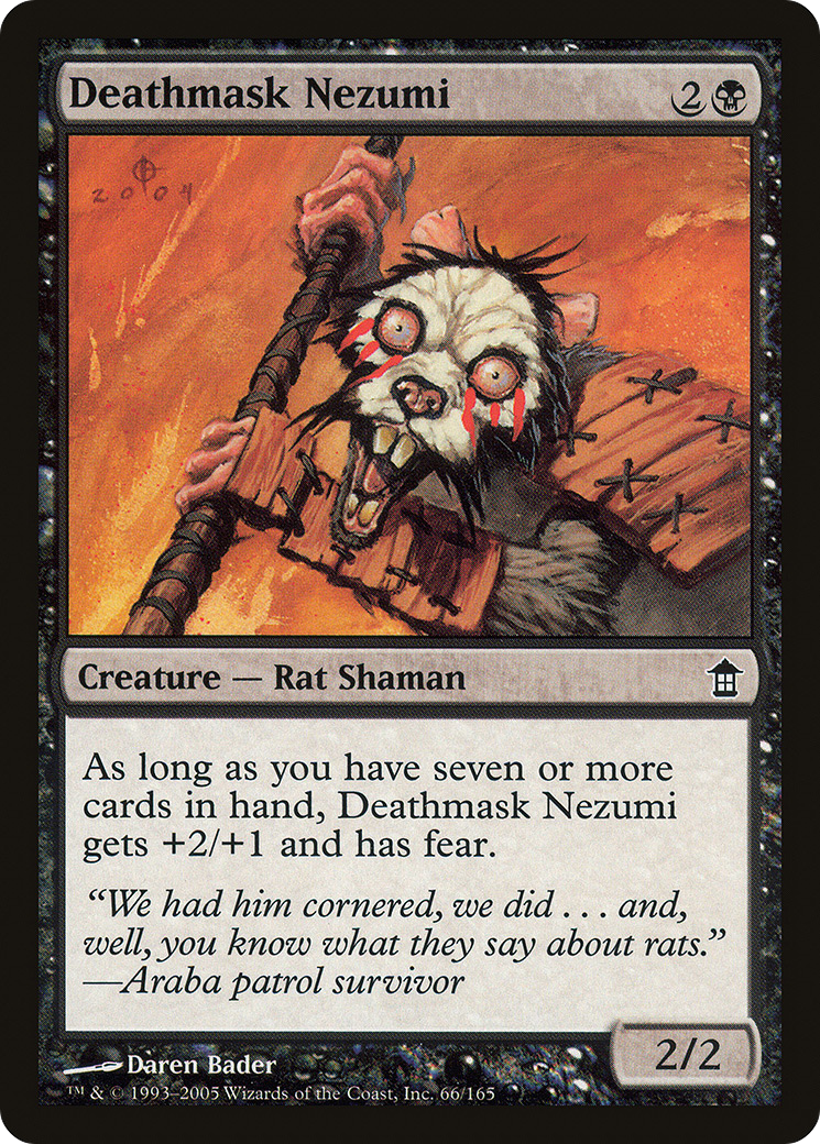Deathmask Nezumi (SOK) 66 - WZRD TCG