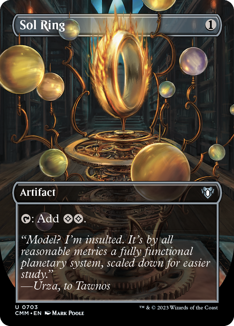 Sol Ring (CMM) 703 - WZRD TCG