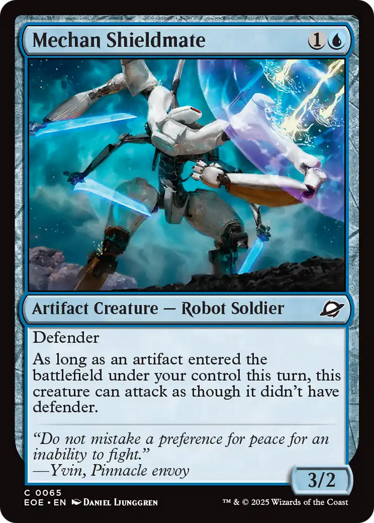 Mechan Shieldmate (EOE) 65 - WZRD TCG