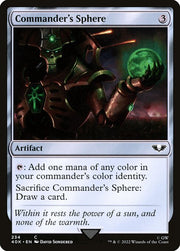 Commander's Sphere front