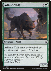 Arlinn's Wolf (WAR) 151 - WZRD TCG