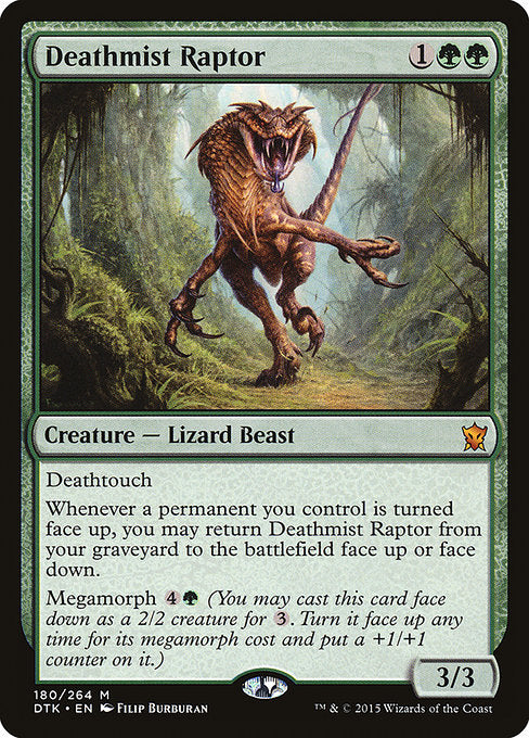 Deathmist Raptor front