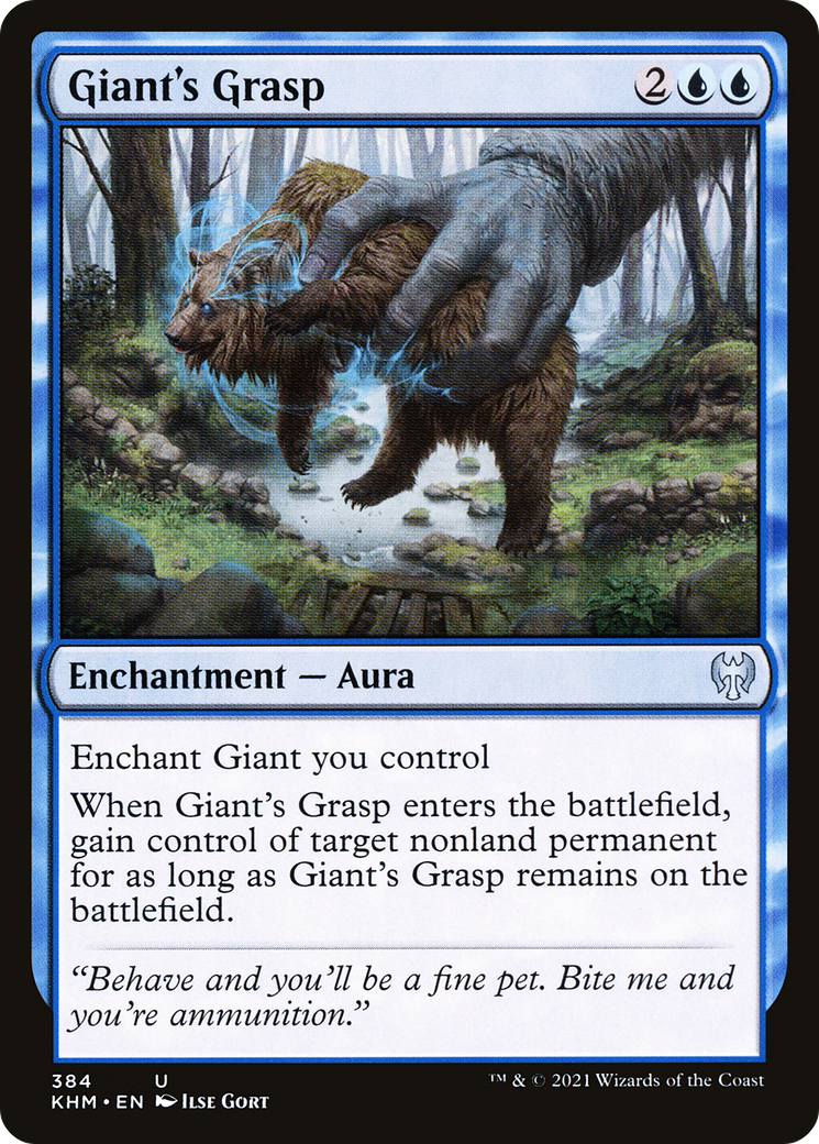 Giant's Grasp (KHM) 384 - WZRD TCG