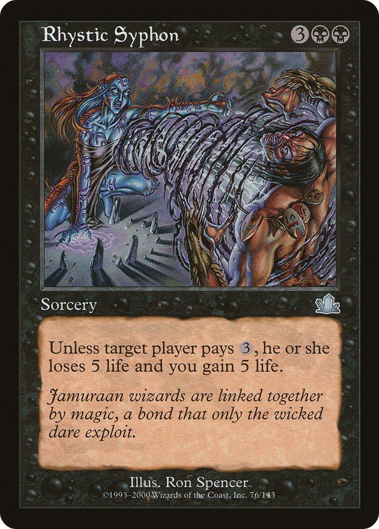Rhystic Syphon (PCY) 76 - WZRD TCG