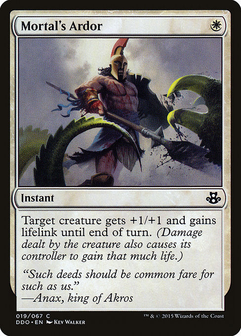 Mortal's Ardor front