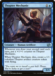 Thopter Mechanic (BRO) 68 - WZRD TCG