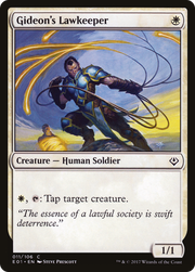 Gideon's Lawkeeper (E01) 11 - WZRD TCG