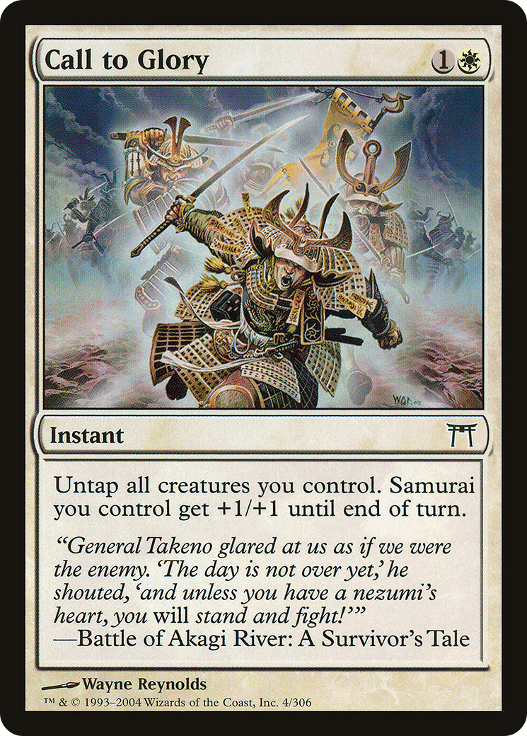 Call to Glory (CHK) 4 - WZRD TCG