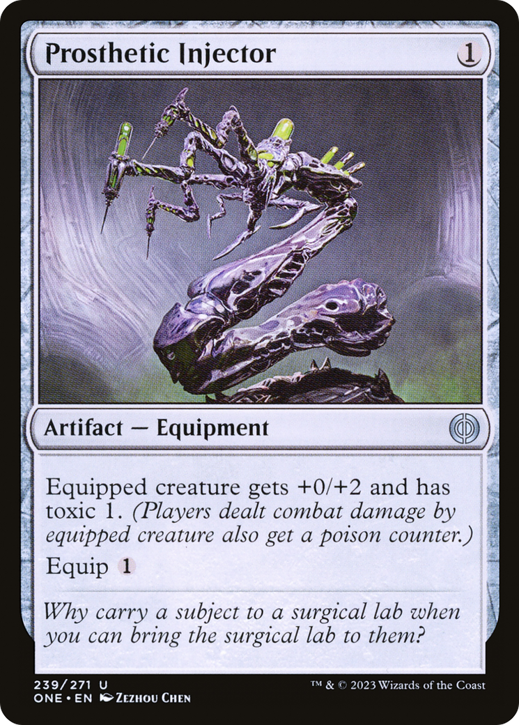 Prosthetic Injector (ONE) 239 - WZRD TCG