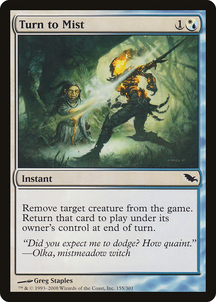 Turn to Mist (SHM) 155 - WZRD TCG