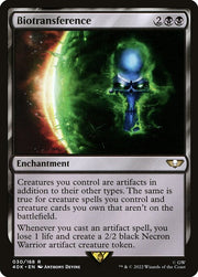 Biotransference front