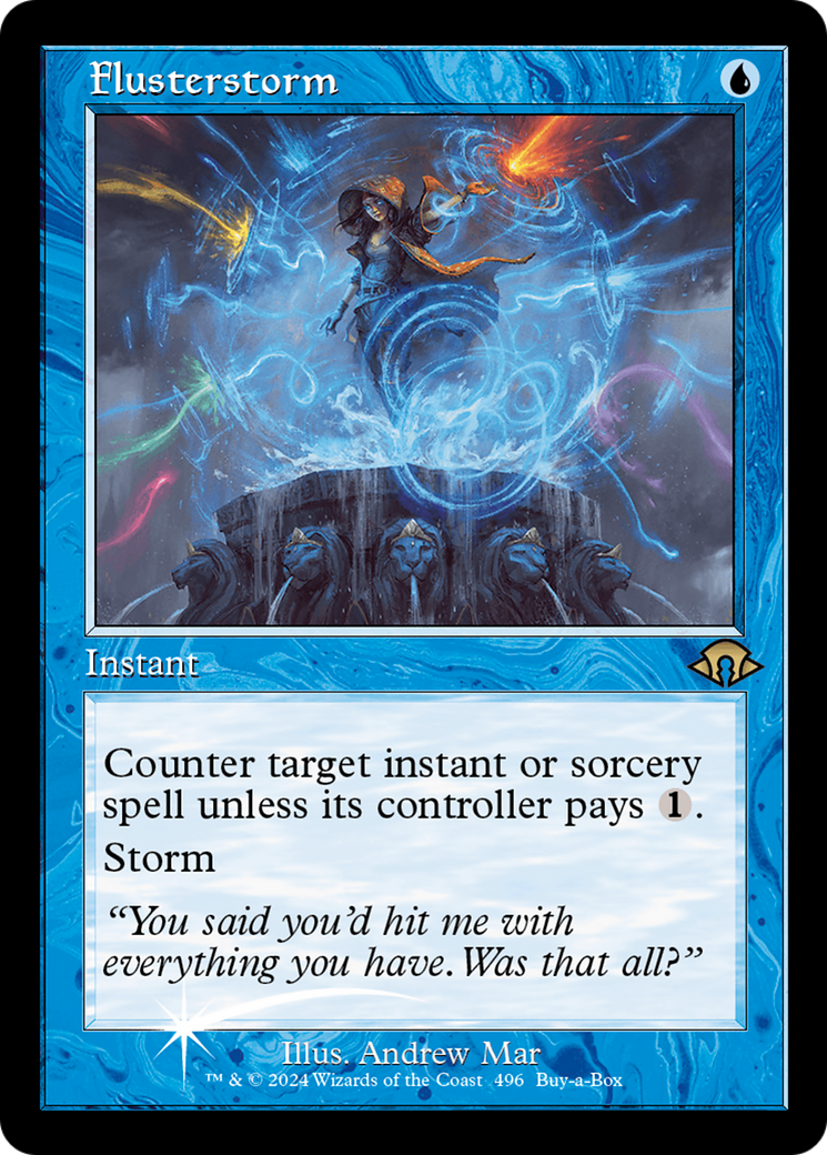 Flusterstorm (MH3) 496 - WZRD TCG