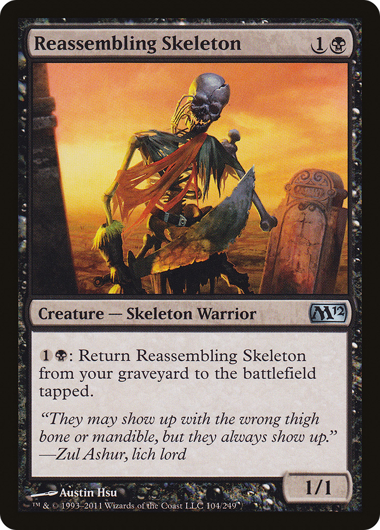 Reassembling Skeleton (M12) 104 - WZRD TCG
