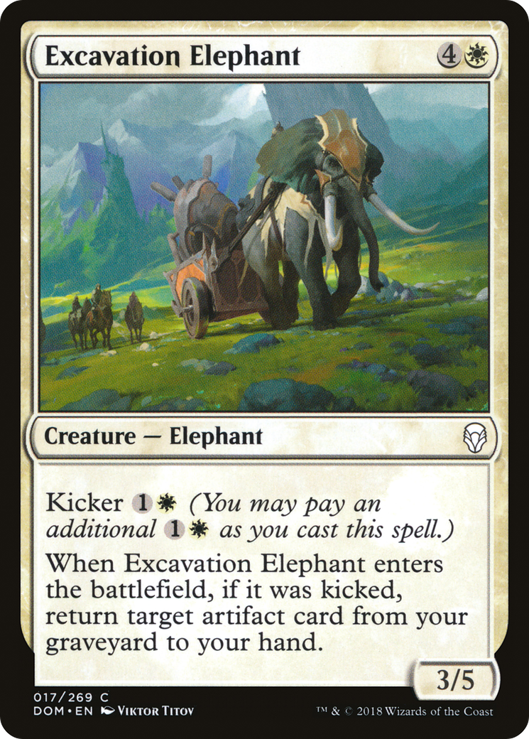 Excavation Elephant (DOM) 17 - WZRD TCG