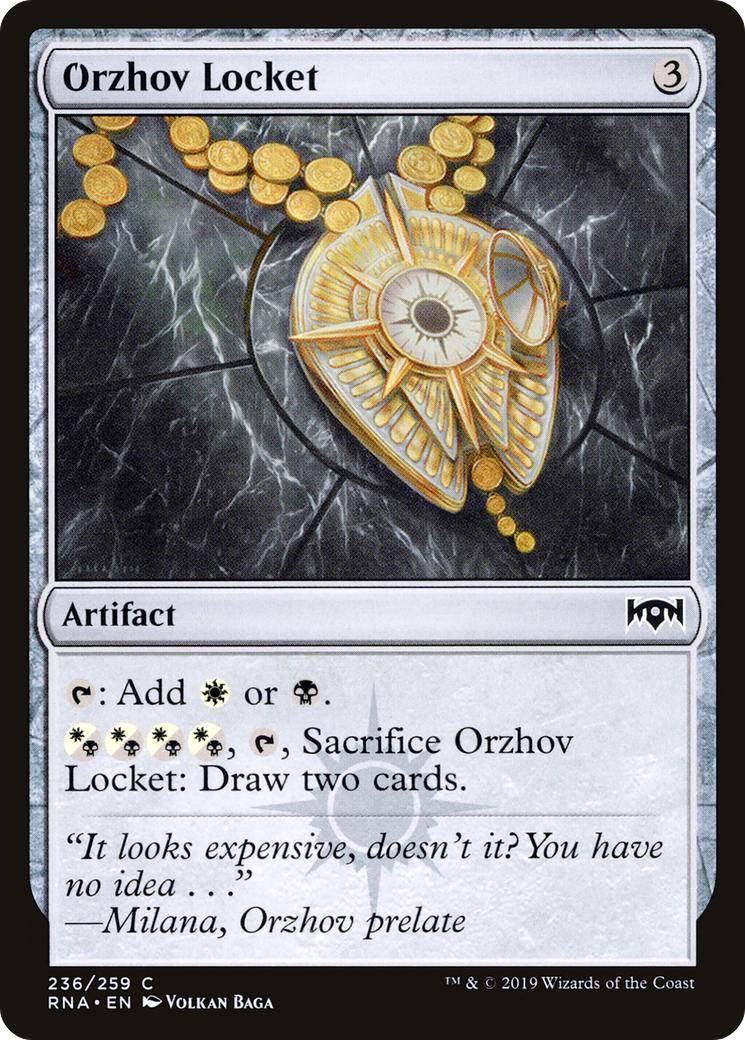 Orzhov Locket (RNA) 236 - WZRD TCG