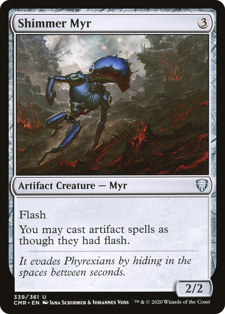 Shimmer Myr (CMR) 339 - WZRD TCG