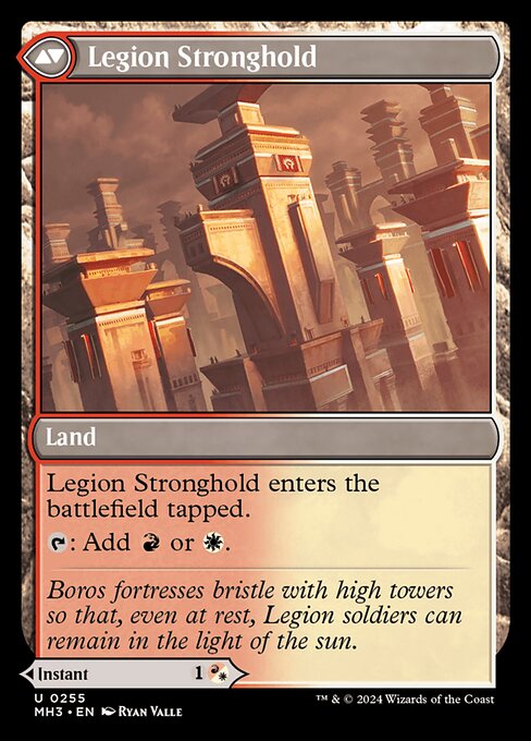 Legion Leadership // Legion Stronghold (Back)