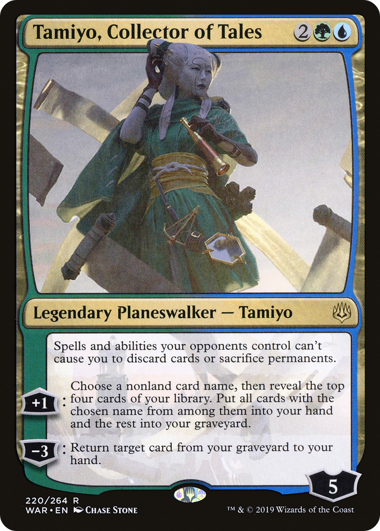 Tamiyo, Collector of Tales (WAR) 220