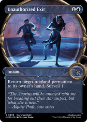 Unauthorized Exit (MKM) 298 - WZRD TCG