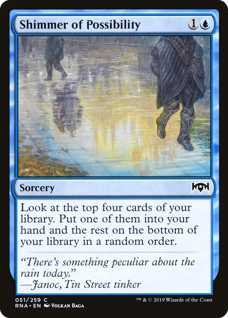Shimmer of Possibility (RNA) 51 - WZRD TCG