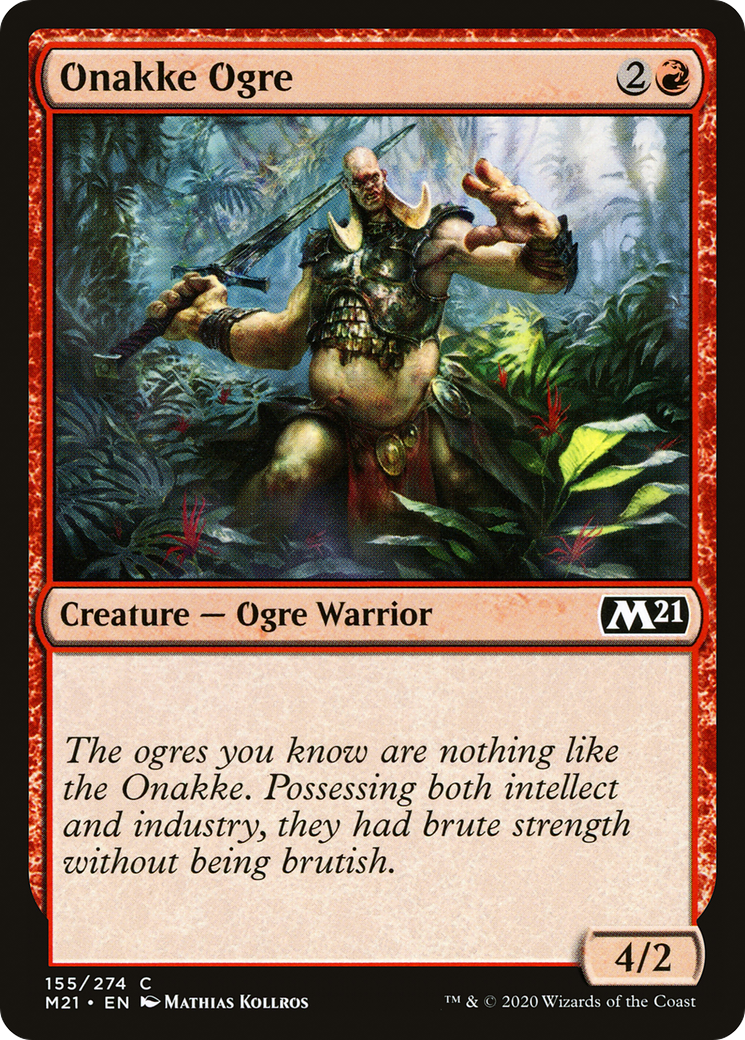 Onakke Ogre (M21) 155 - WZRD TCG
