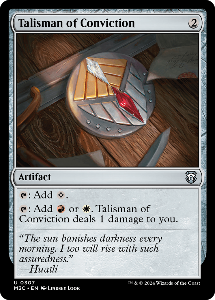 Talisman of Conviction (M3C) 307