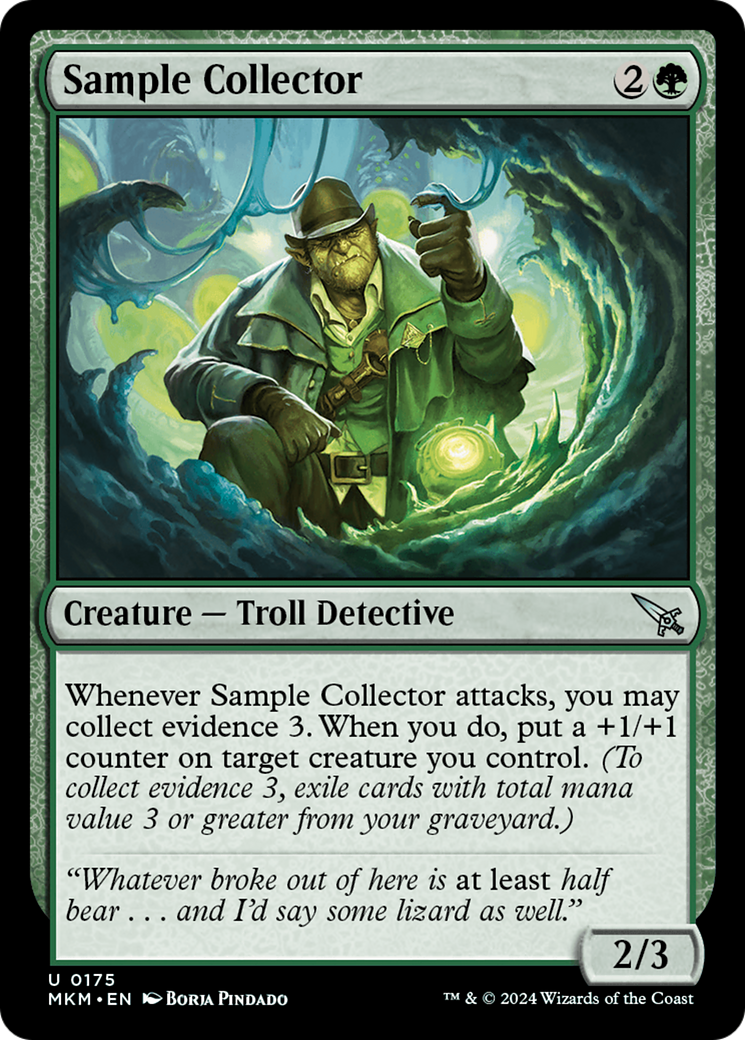 Sample Collector (MKM) 175 - WZRD TCG