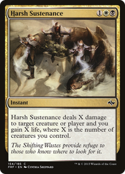 Harsh Sustenance (FRF) 154 - WZRD TCG
