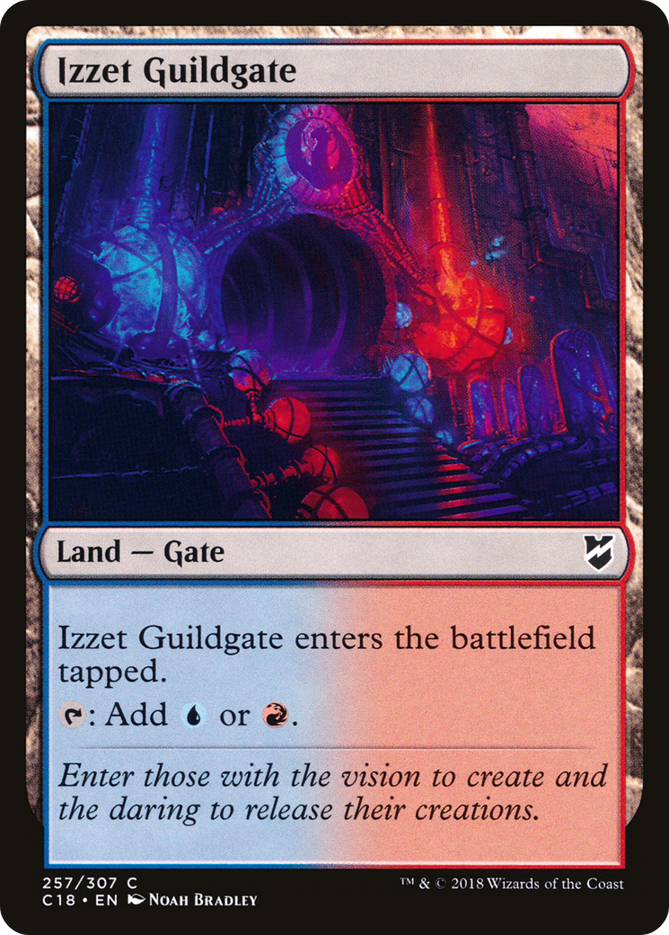 Izzet Guildgate (C18) 257 - WZRD TCG