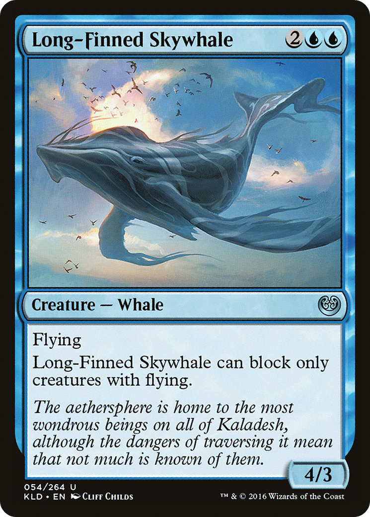Long-Finned Skywhale (KLD) 54