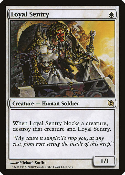 Loyal Sentry front