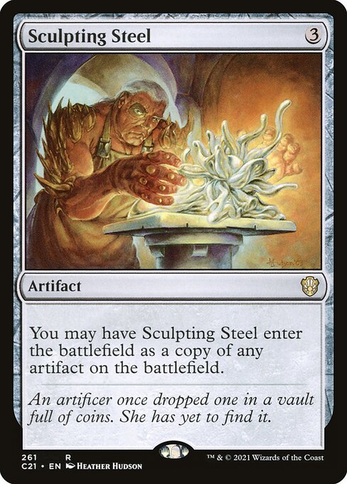 Sculpting Steel front