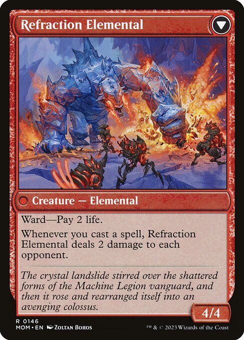 Invasion of Karsus // Refraction Elemental (Back)