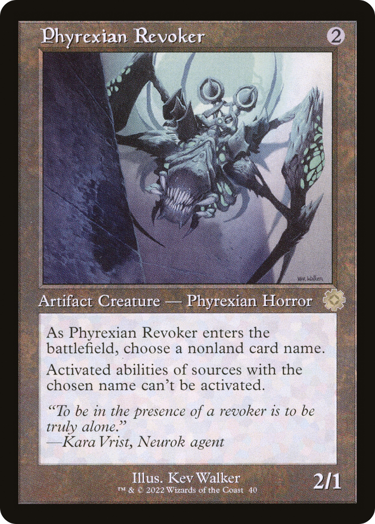 Phyrexian Revoker (BRR) 40