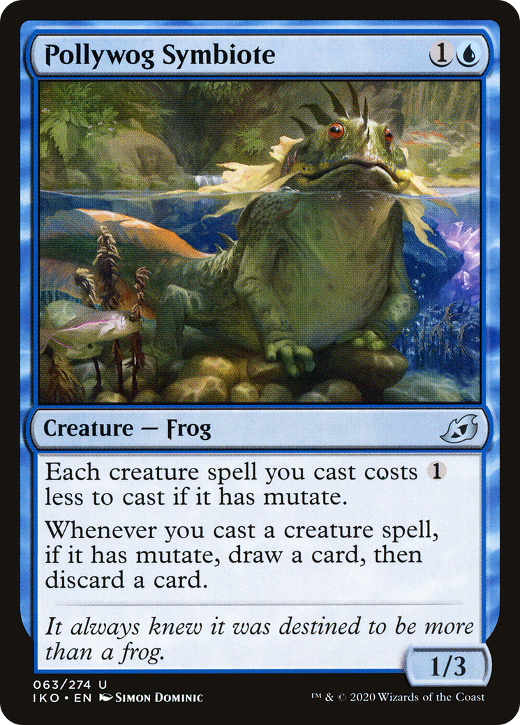 Pollywog Symbiote (IKO) 63 - WZRD TCG