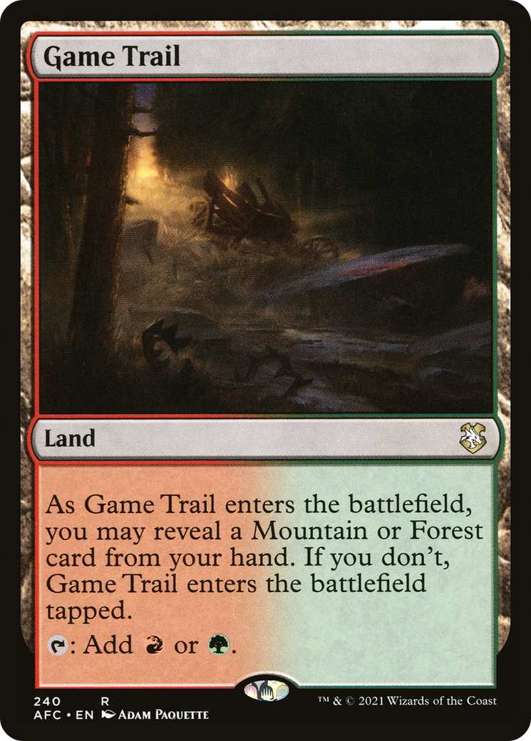 Game Trail (AFC) 240
