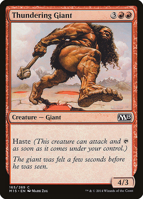 Thundering Giant front